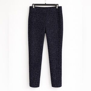 UP! Petal Slit Mid-Rise Ankle Pants – Kenya Leopard Print – Size 8